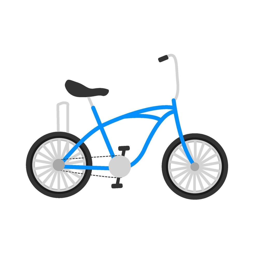 bicicletta mezzi di trasporto illustrazione vettore