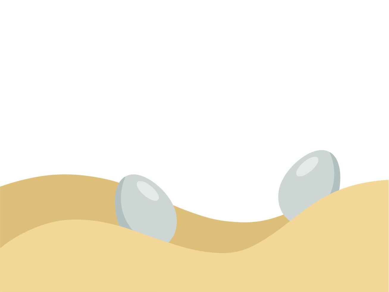 Pasqua uova telaio sfondo illustrazione vettore