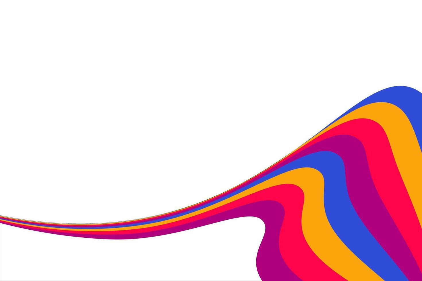 India celebrazione, holi Festival di colore. astratto colorato arcobaleno holi sfondo con copia spazio per testo. vettore illustrazione
