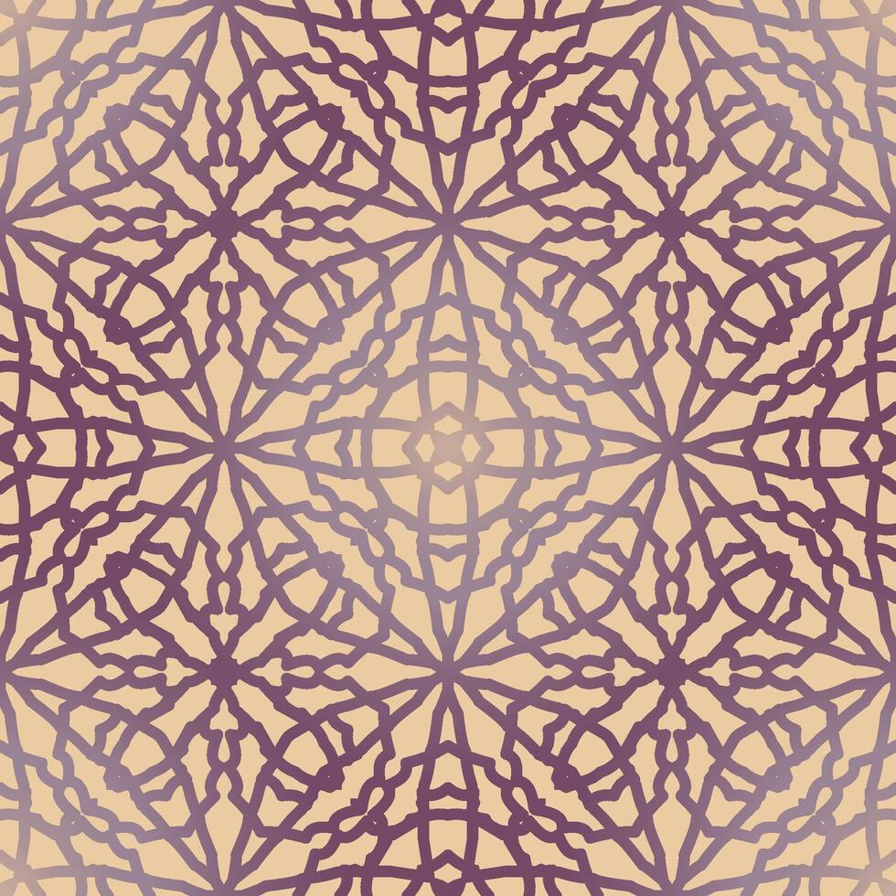 astratto monocromatico vettore ornamento nel orientale stile. ornamentale modello. Arabo senza soluzione di continuità modello. marocchino sfondo.