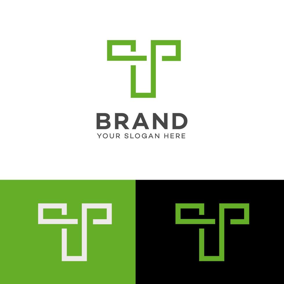 t lettera logo vettore icona marca identità cartello simbolo