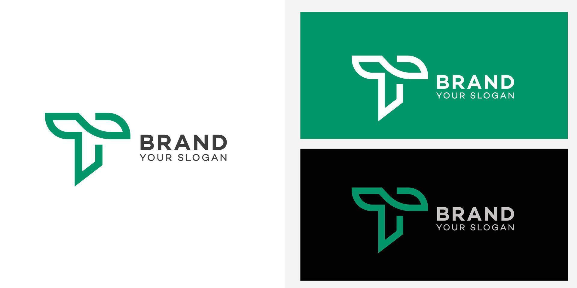 t lettera logo vettore icona marca identità cartello simbolo
