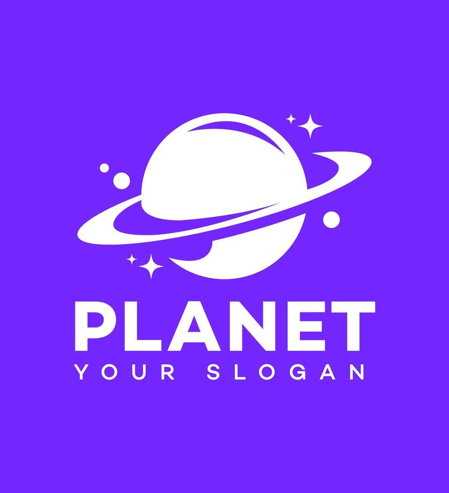pianeta logo icona marca identità cartello simbolo vettore