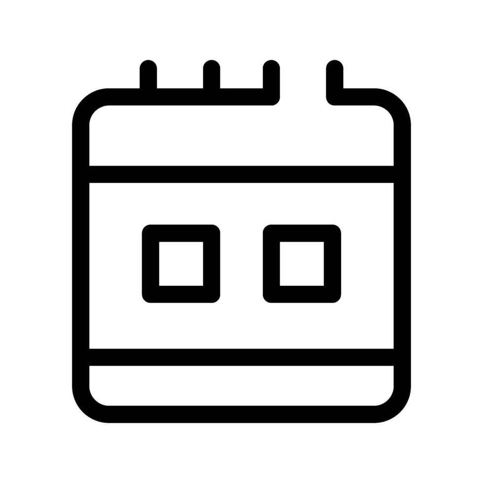 calendario icona vettore simbolo design illustrazione