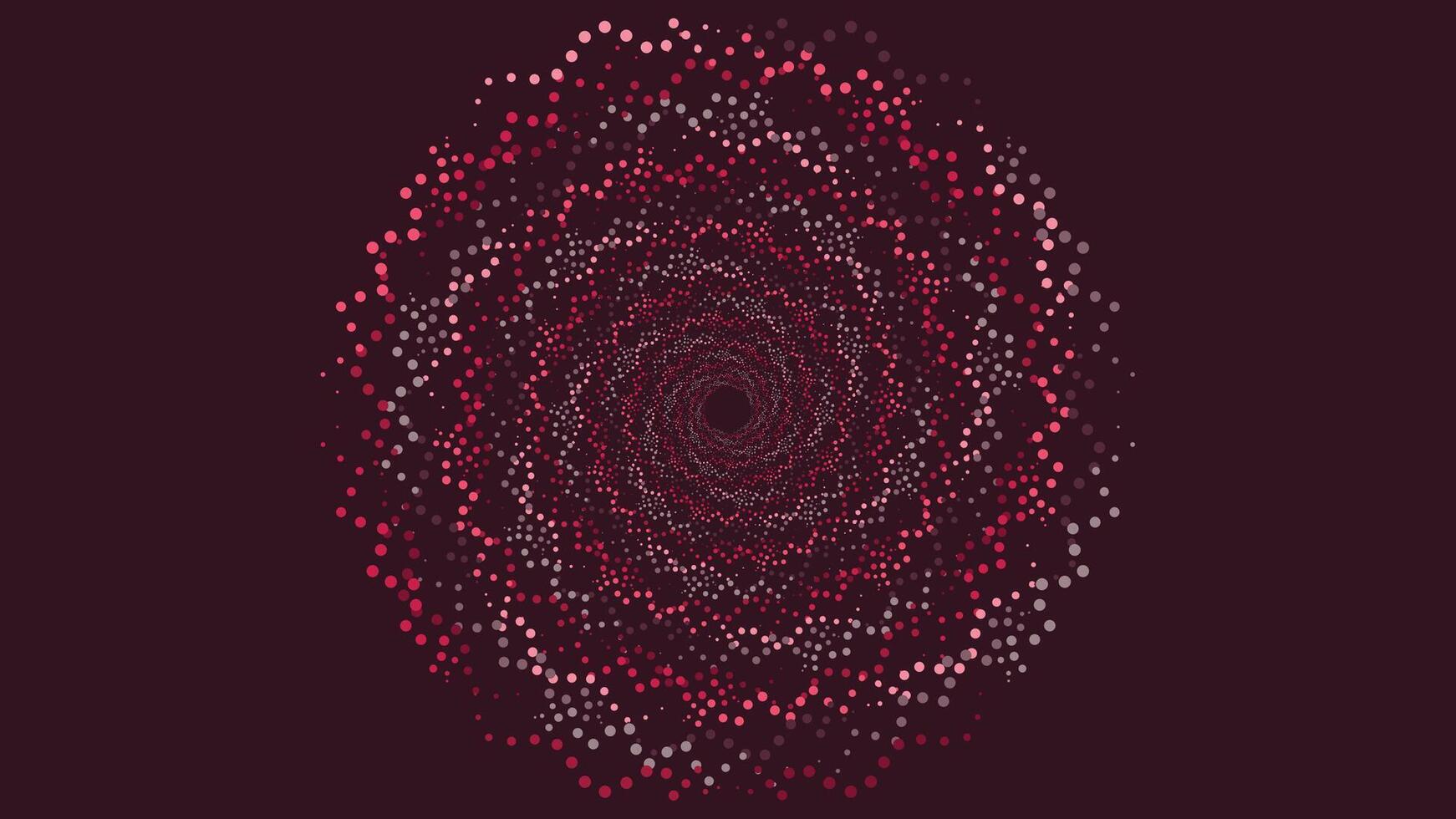 astratto spirale il giro vortice stile dati ciclo sfondo. vettore