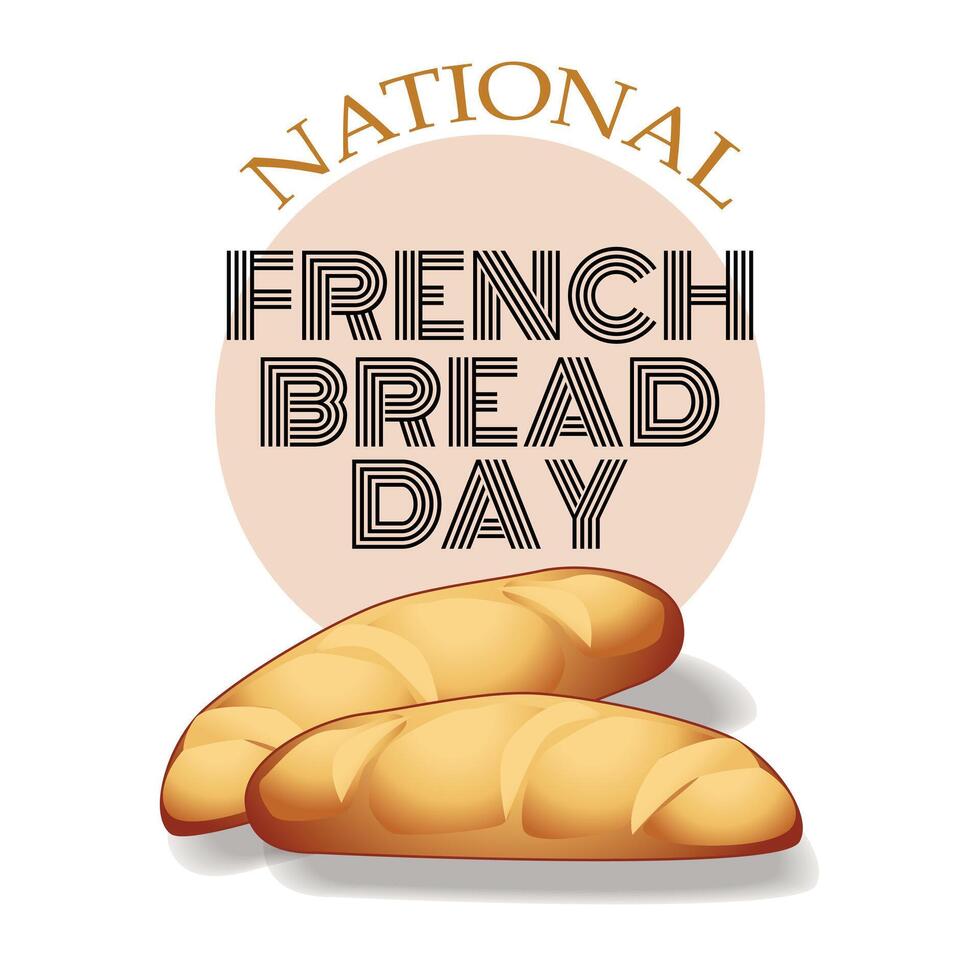 nazionale francese pane giorno cartello vettore
