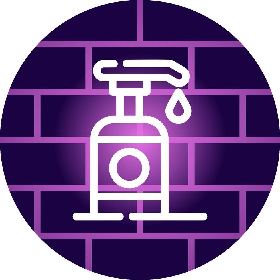shampoo creativo icona design vettore