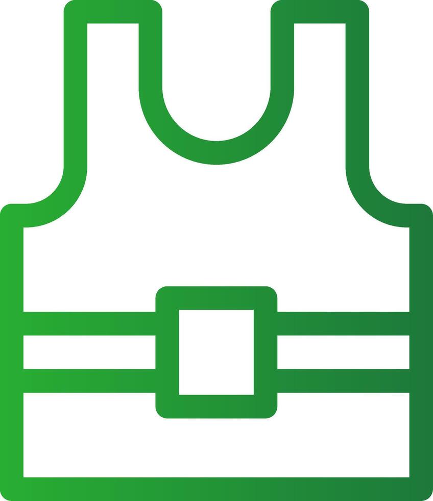 linea verde pendenza design vettore