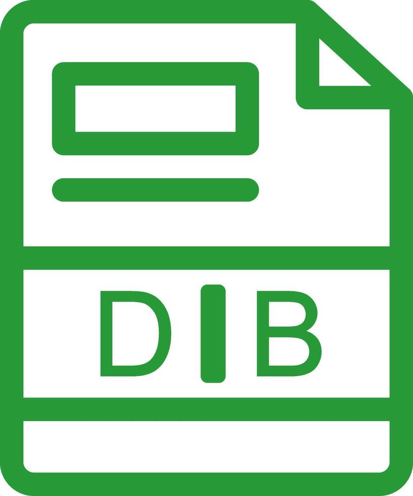 dib creativo icona design vettore