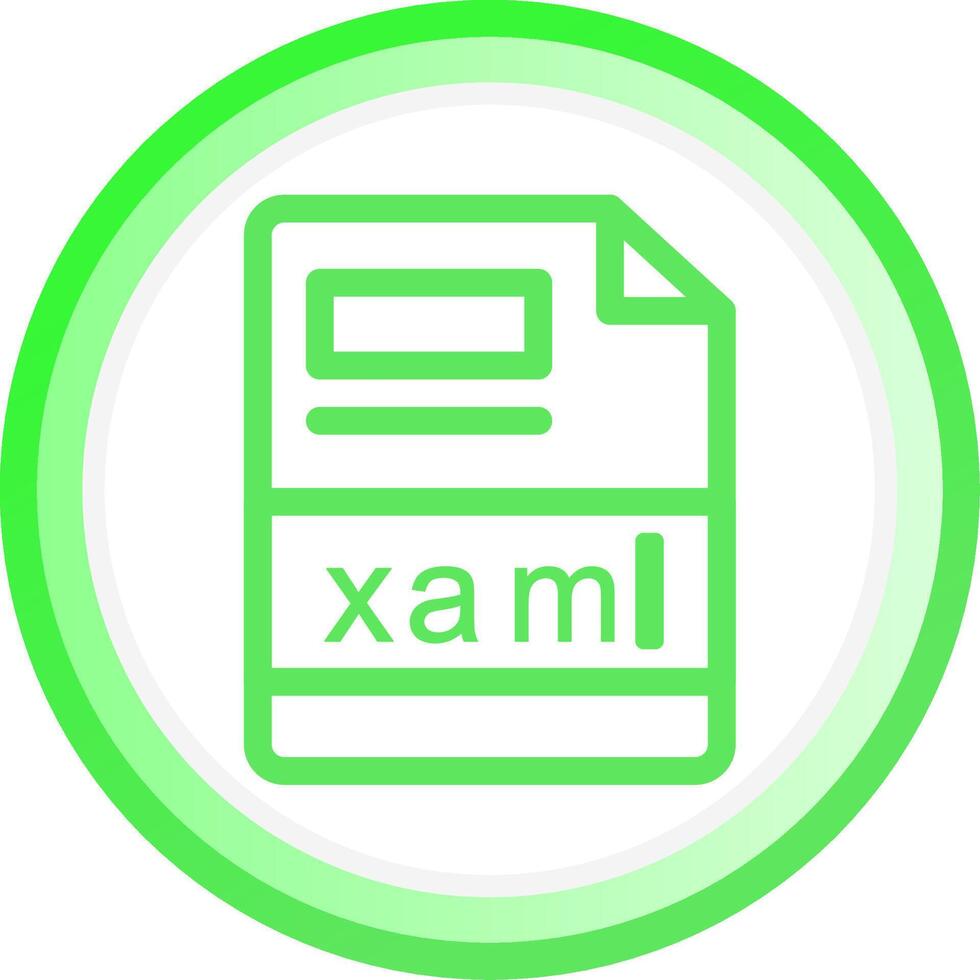 xaml creativo icona design vettore