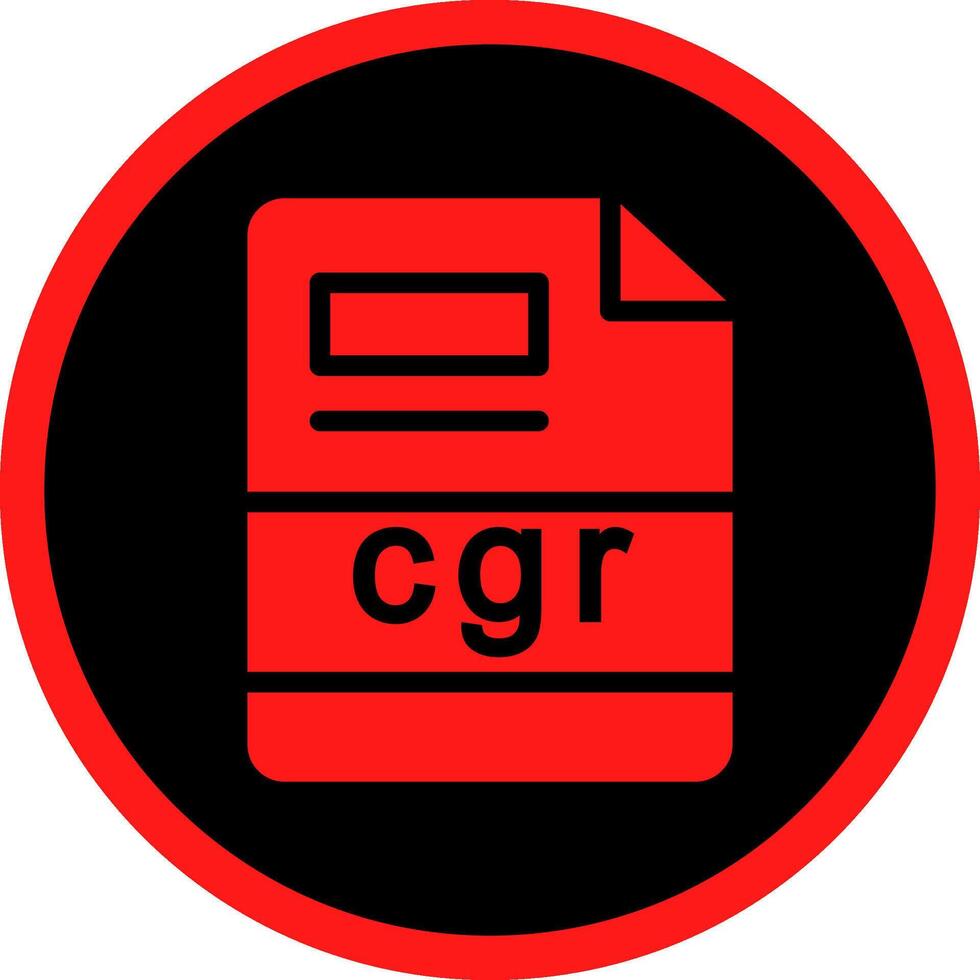cgr creativo icona design vettore