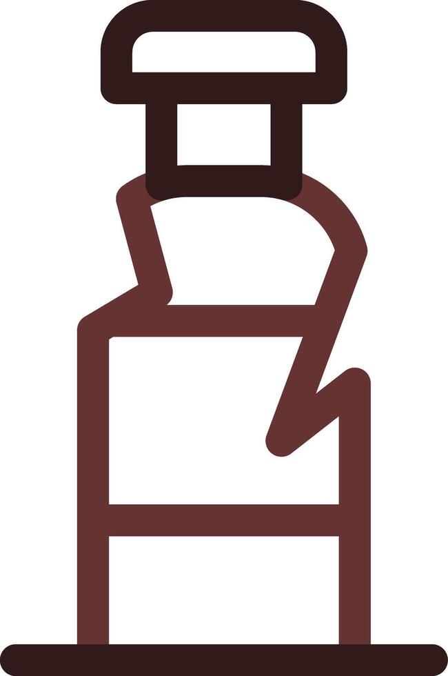plastica bottiglia creativo icona design vettore