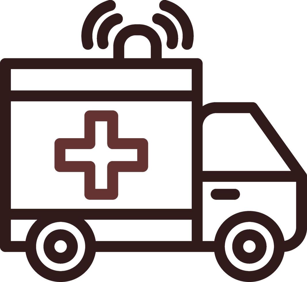 ambulanza creativo icona design vettore