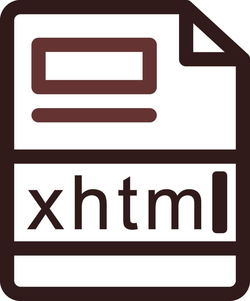 xhtml creativo icona design vettore