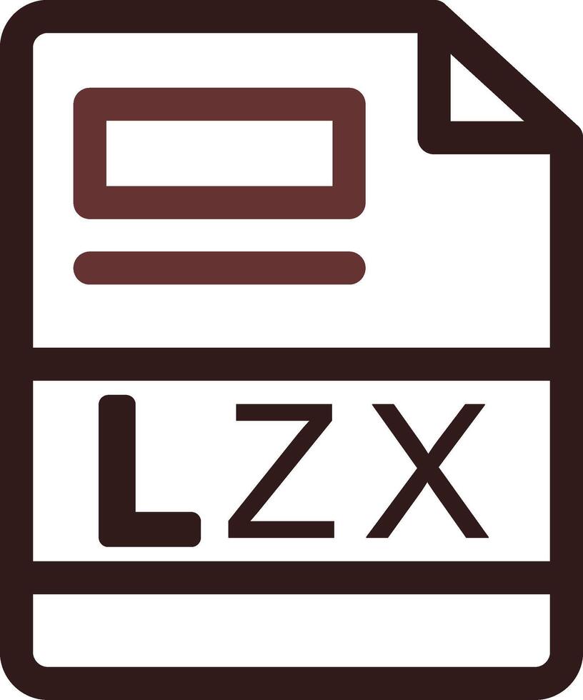 lzx creativo icona design vettore