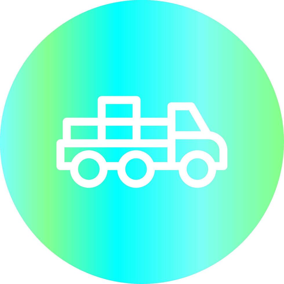 motore camion creativo icona design vettore