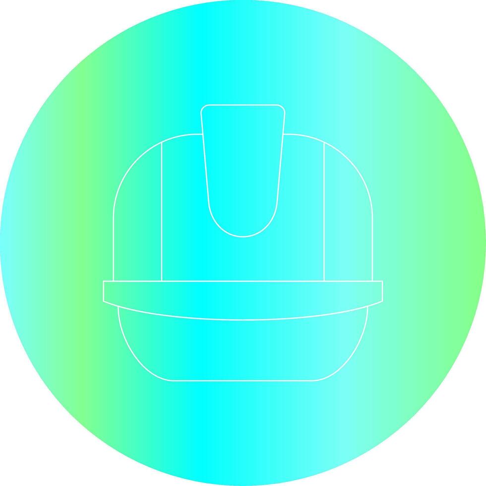 casco creativo icona design vettore