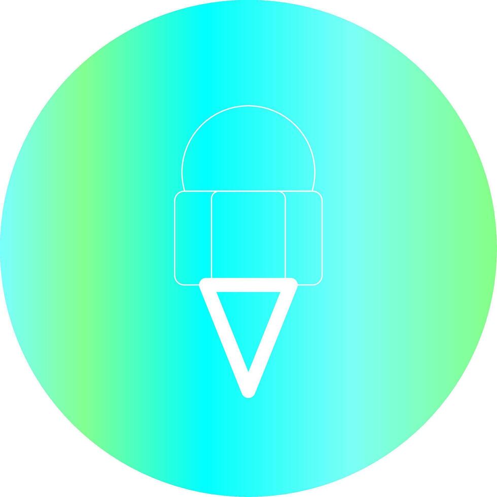 ghiaccio crema creativo icona design vettore