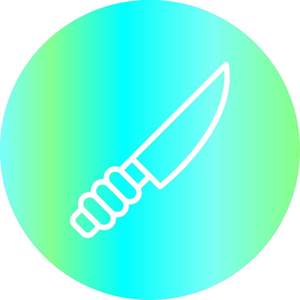 coltello creativo icona design vettore