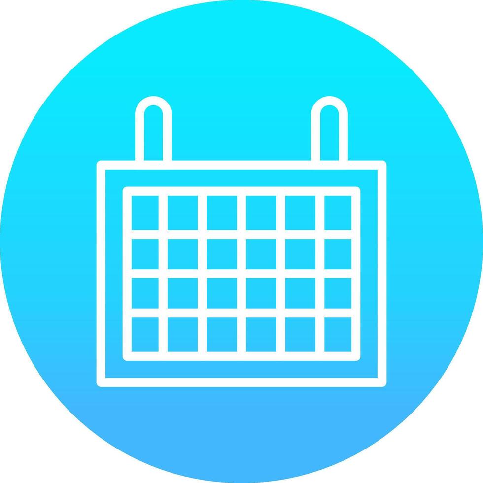 calendario creativo icona design vettore