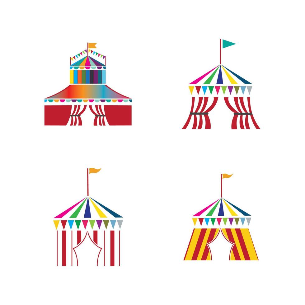 disegno dell'illustrazione vettoriale del circo