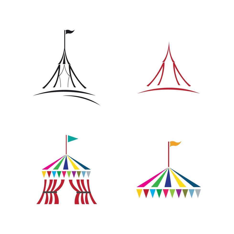disegno dell'illustrazione vettoriale del circo