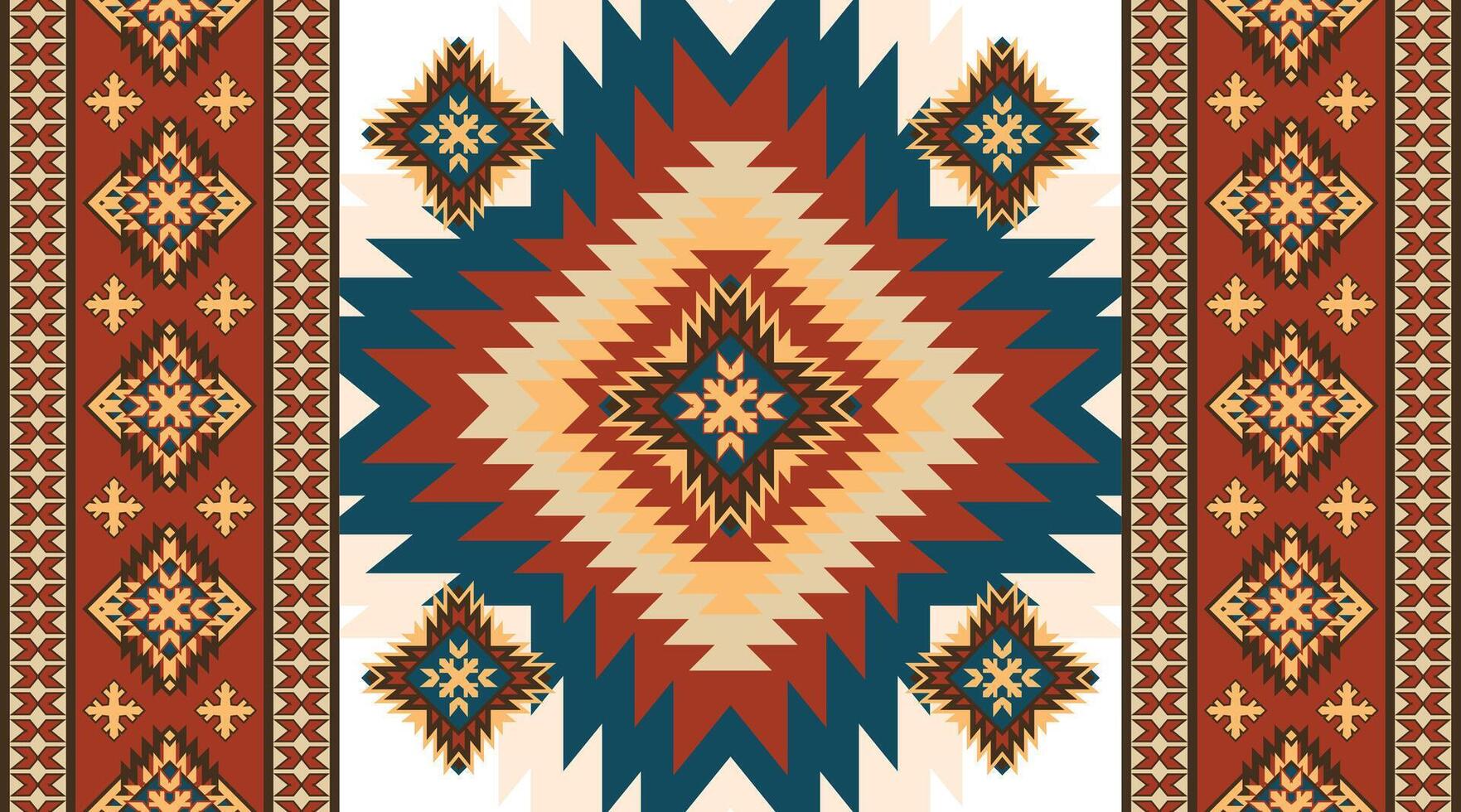 azteco tribale geometrico etnico senza soluzione di continuità modello. Vintage ▾ nativo americano africano messicano. etnico orientale vettore sfondo. tradizionale ornamento. design tessile, tessuto, vestiario, tenda, avvolgere.