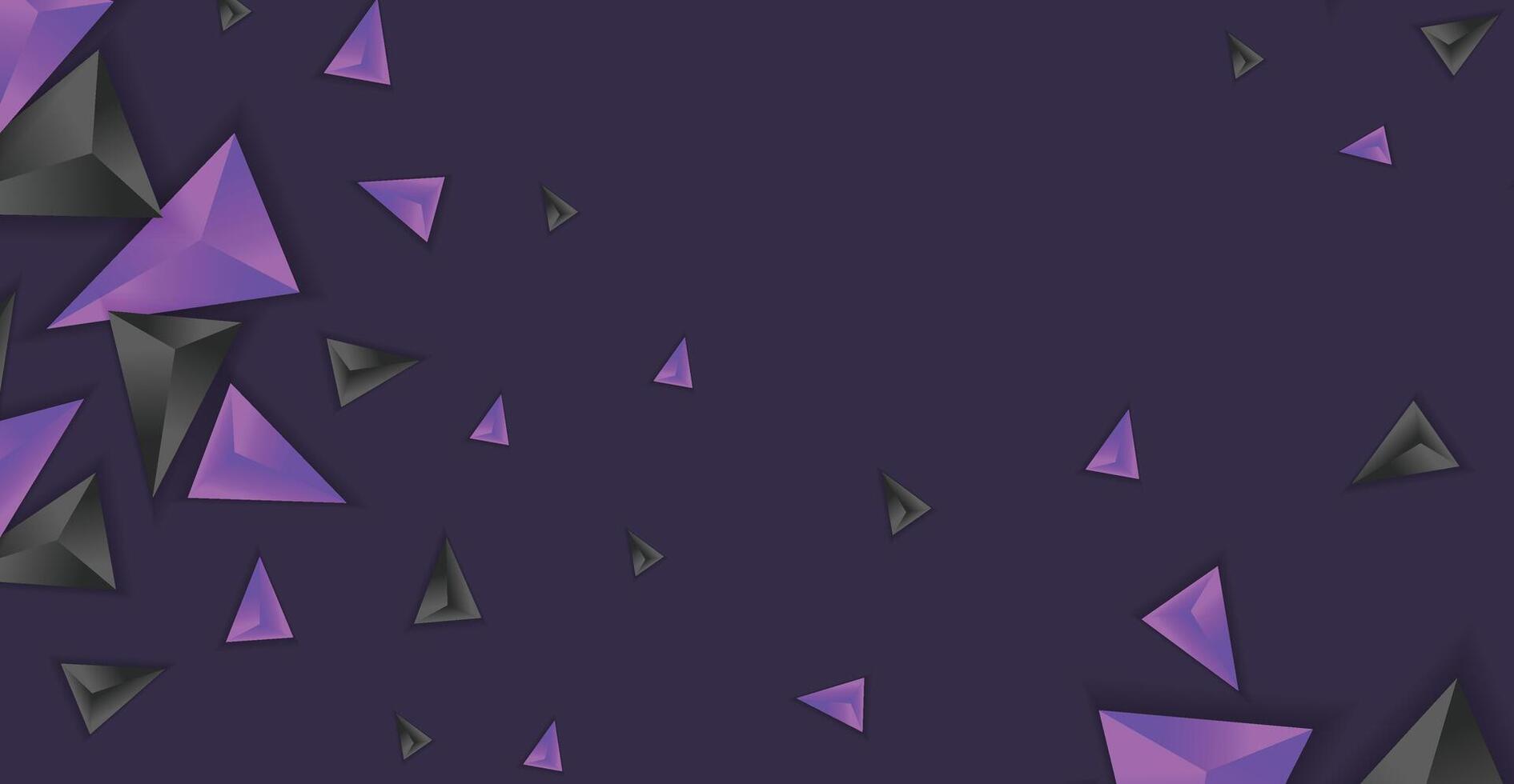 astratto composizione di triangolo. minimo geometrico sfondo vettore