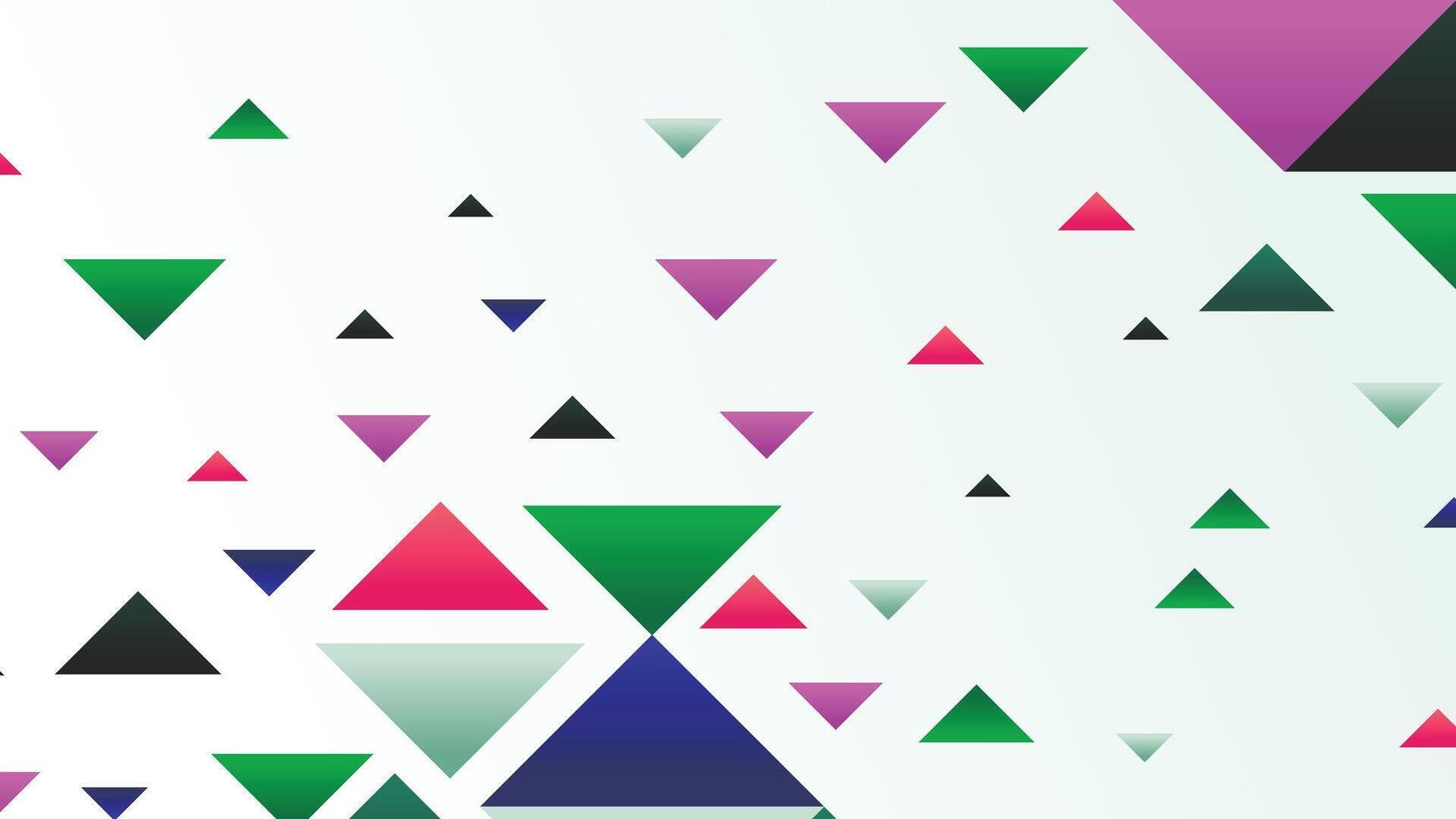 astratto geometrico forme sfondo con triangolo vettore