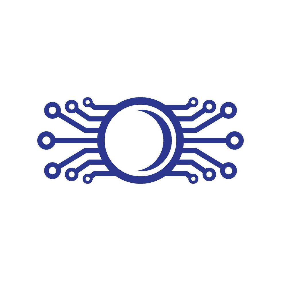 vettore logo tecnologia concetto illustrazione design