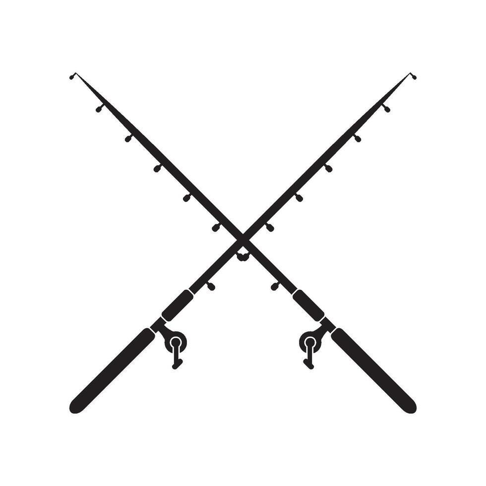 pesca logo icona design vettore illustrazione