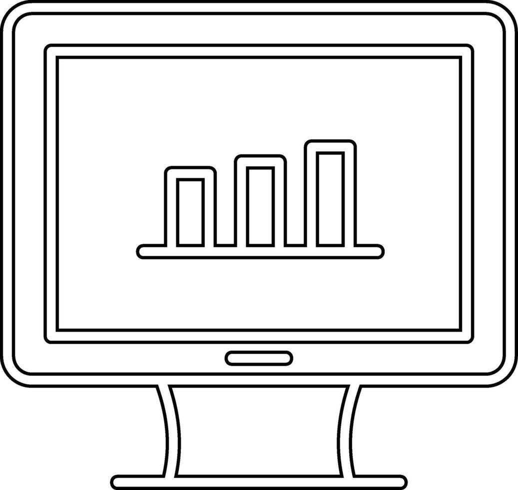 icona del grafico vettoriale