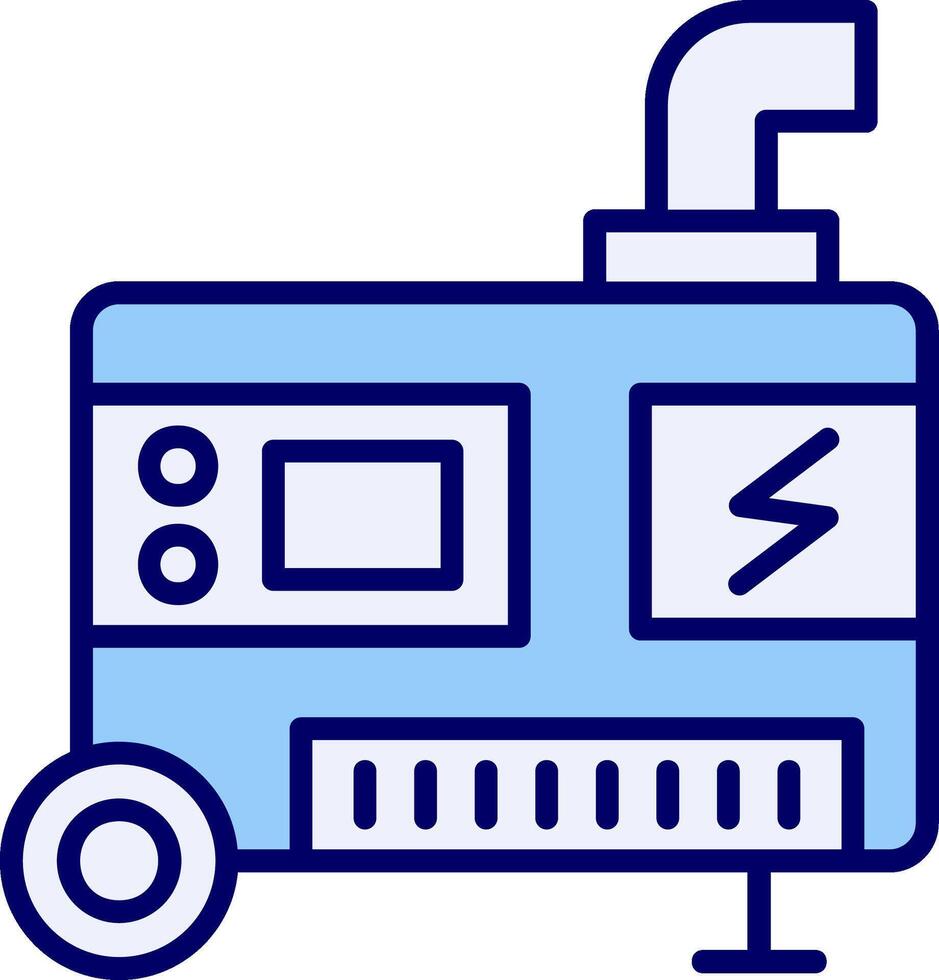 elettrico Generatore vettore icona