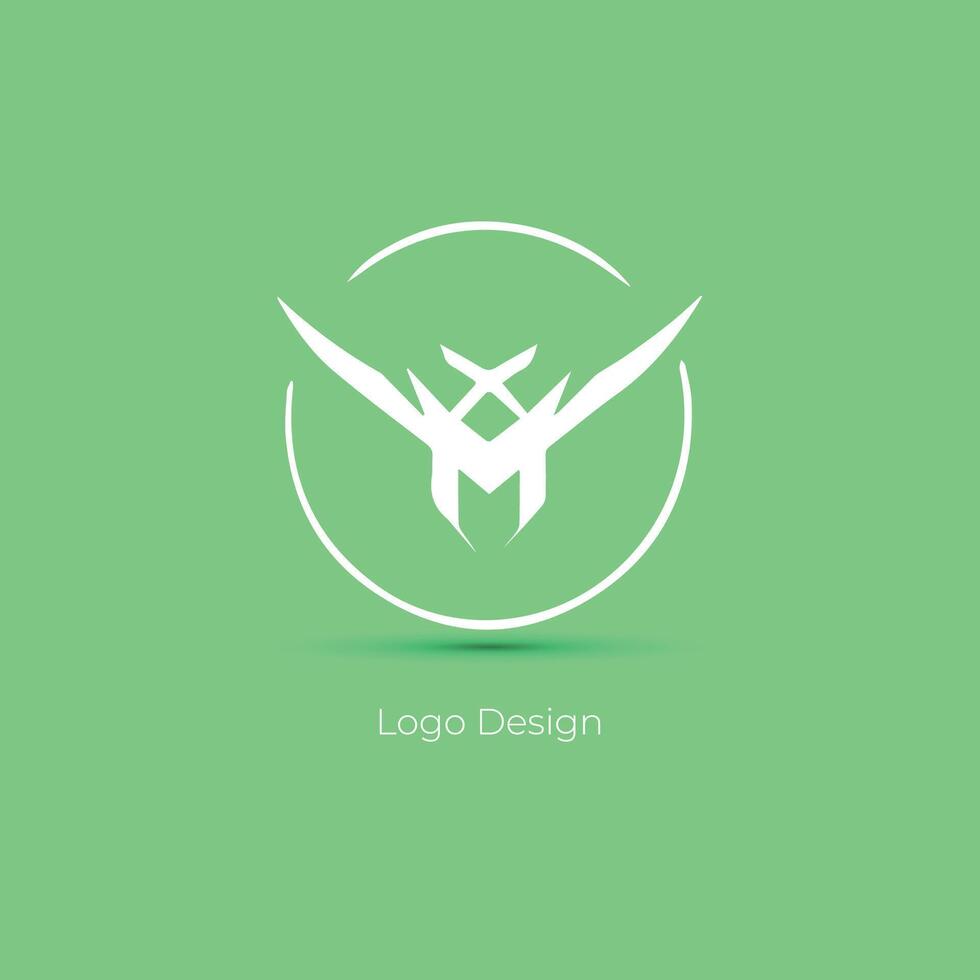 logo design per commerciale usi vettore