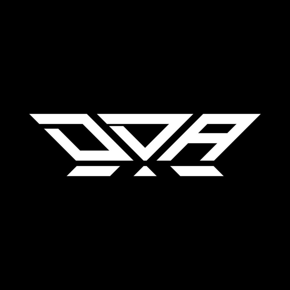 dda lettera logo vettore disegno, dda semplice e moderno logo. dda lussuoso alfabeto design