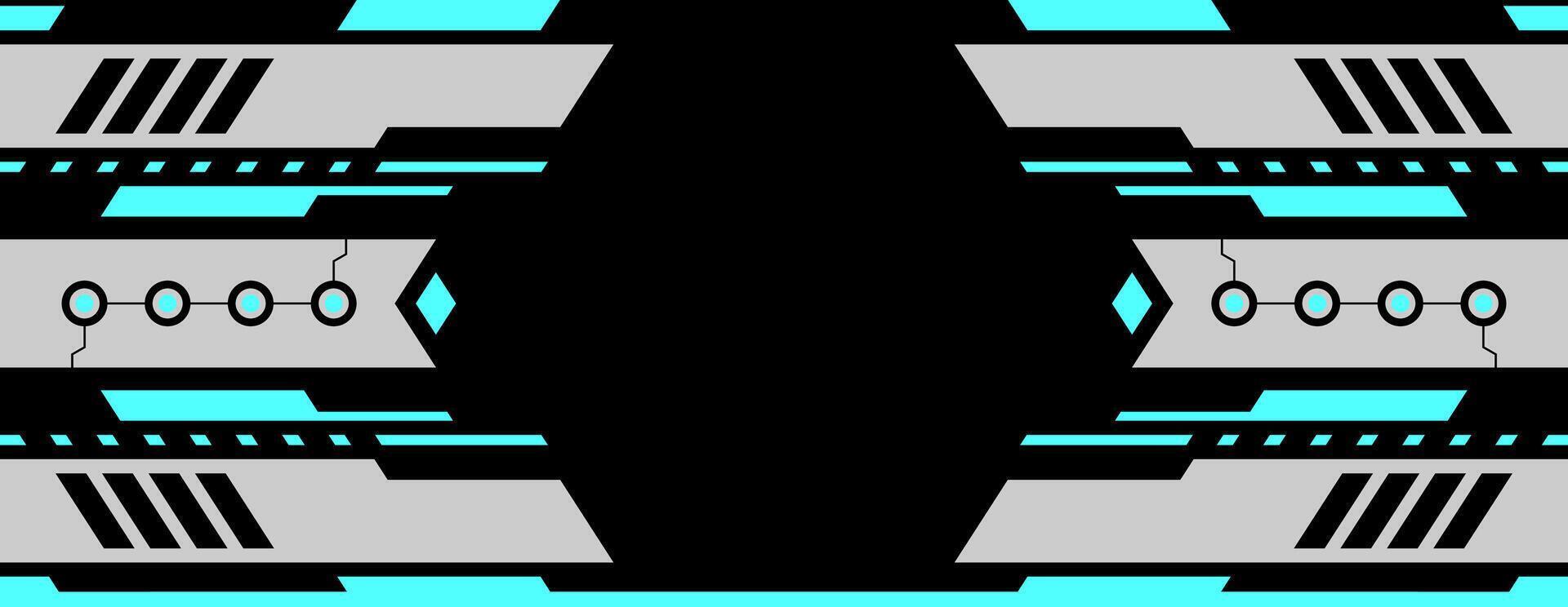 gioco sfondo bandiera design nel grigio e leggero blu con gratuito spazio per testo. vettore