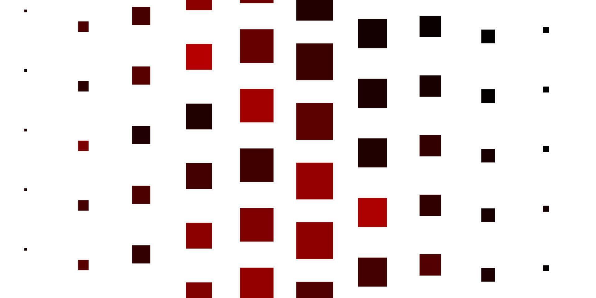 modello vettoriale rosso chiaro in stile quadrato.