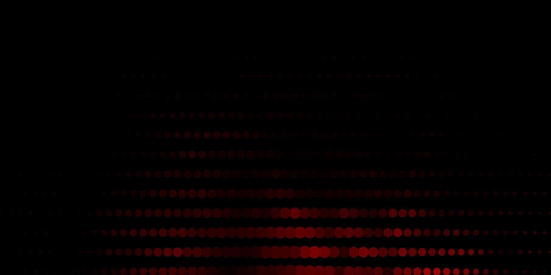 sfondo vettoriale rosso scuro con macchie.