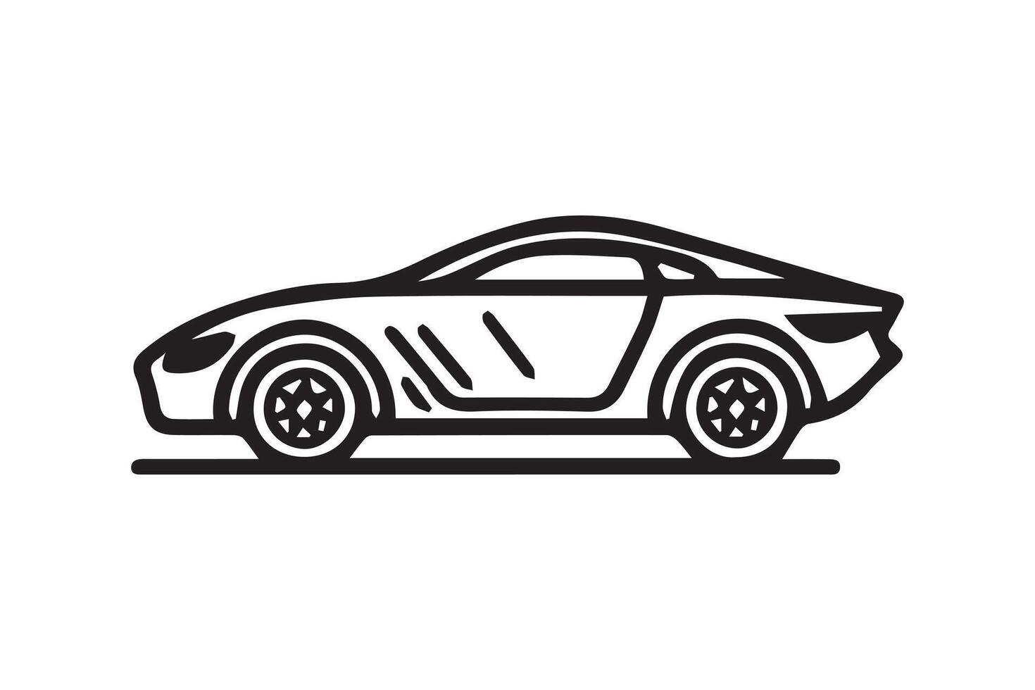 auto design icona vettore illustratore