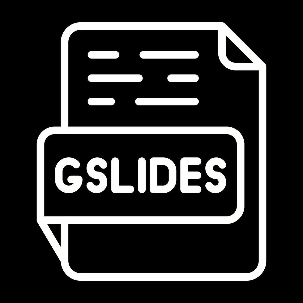 gslides vettore icona