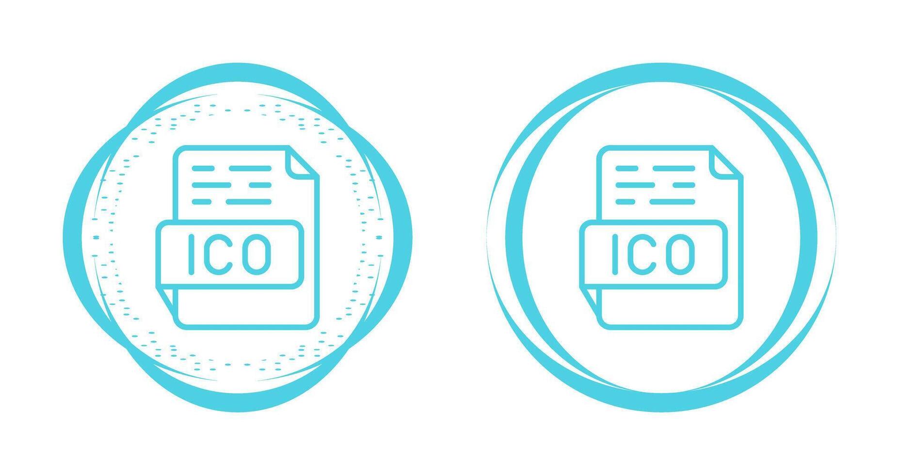 ico vettore icona