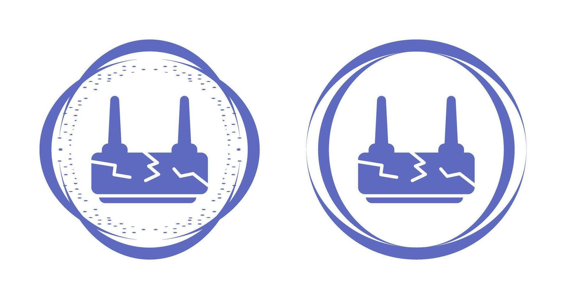 router dispositivo vettore icona