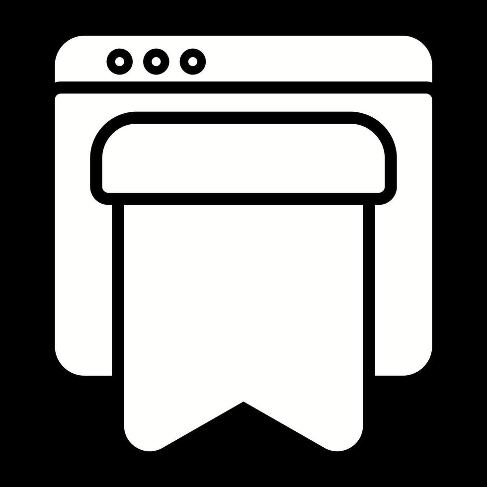 segnalibro schede vettore icona