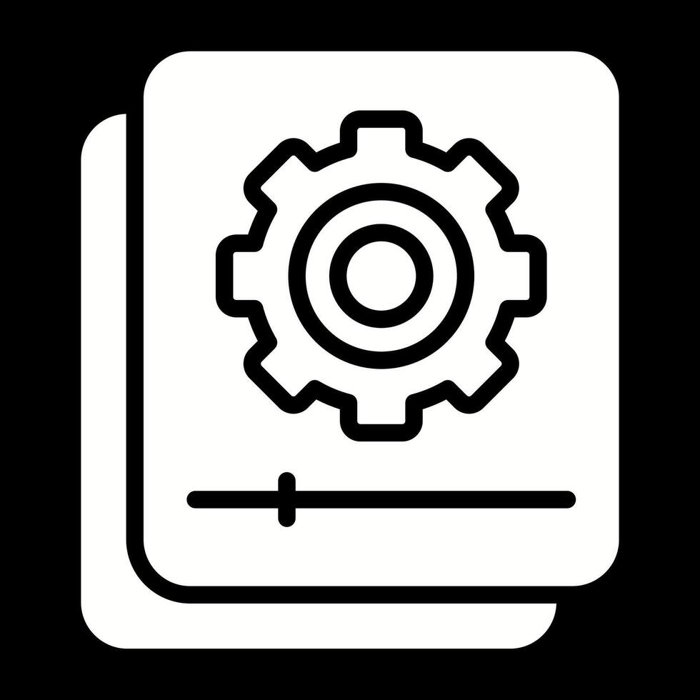 documento automazione vettore icona