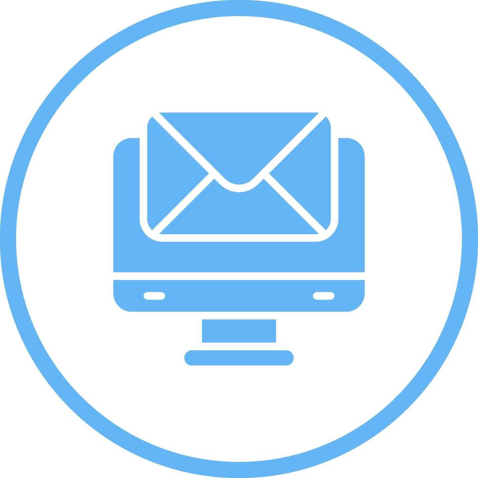 e-mail ospitando vettore icona
