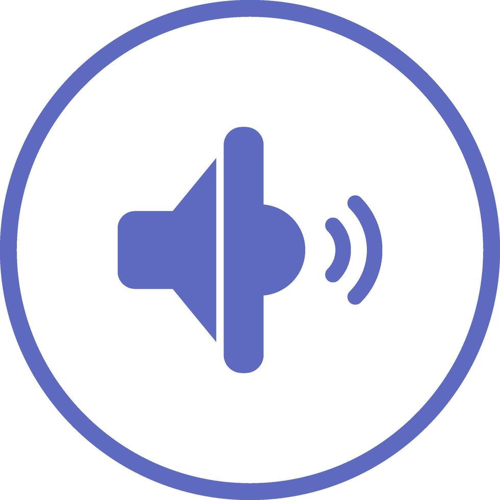 Audio vettore icona