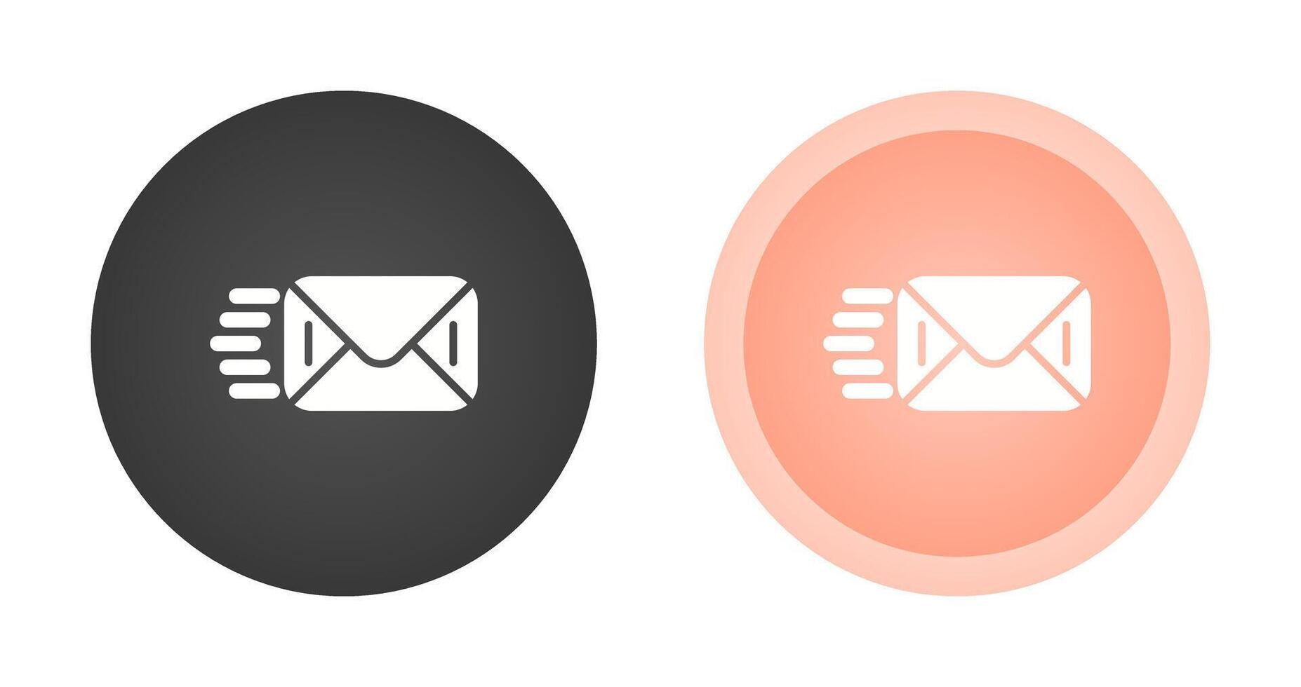 e - posta vettore icona