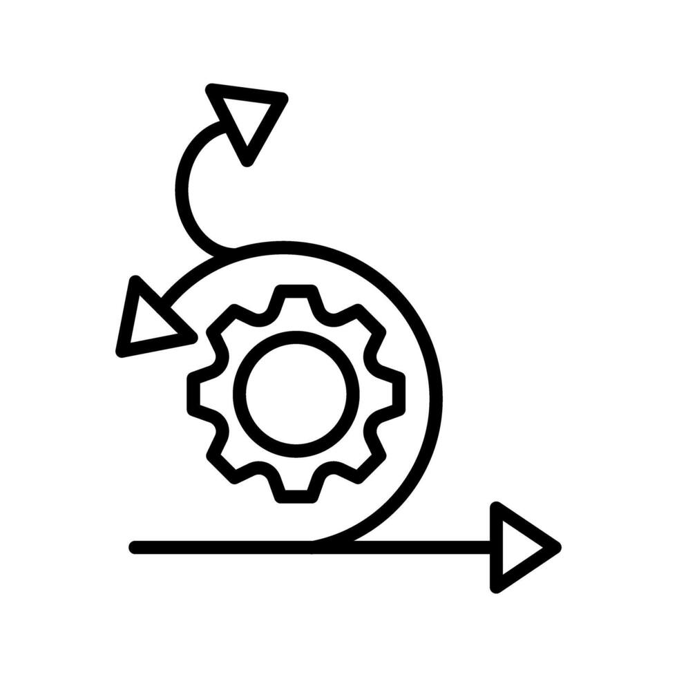 icona vettoriale agile