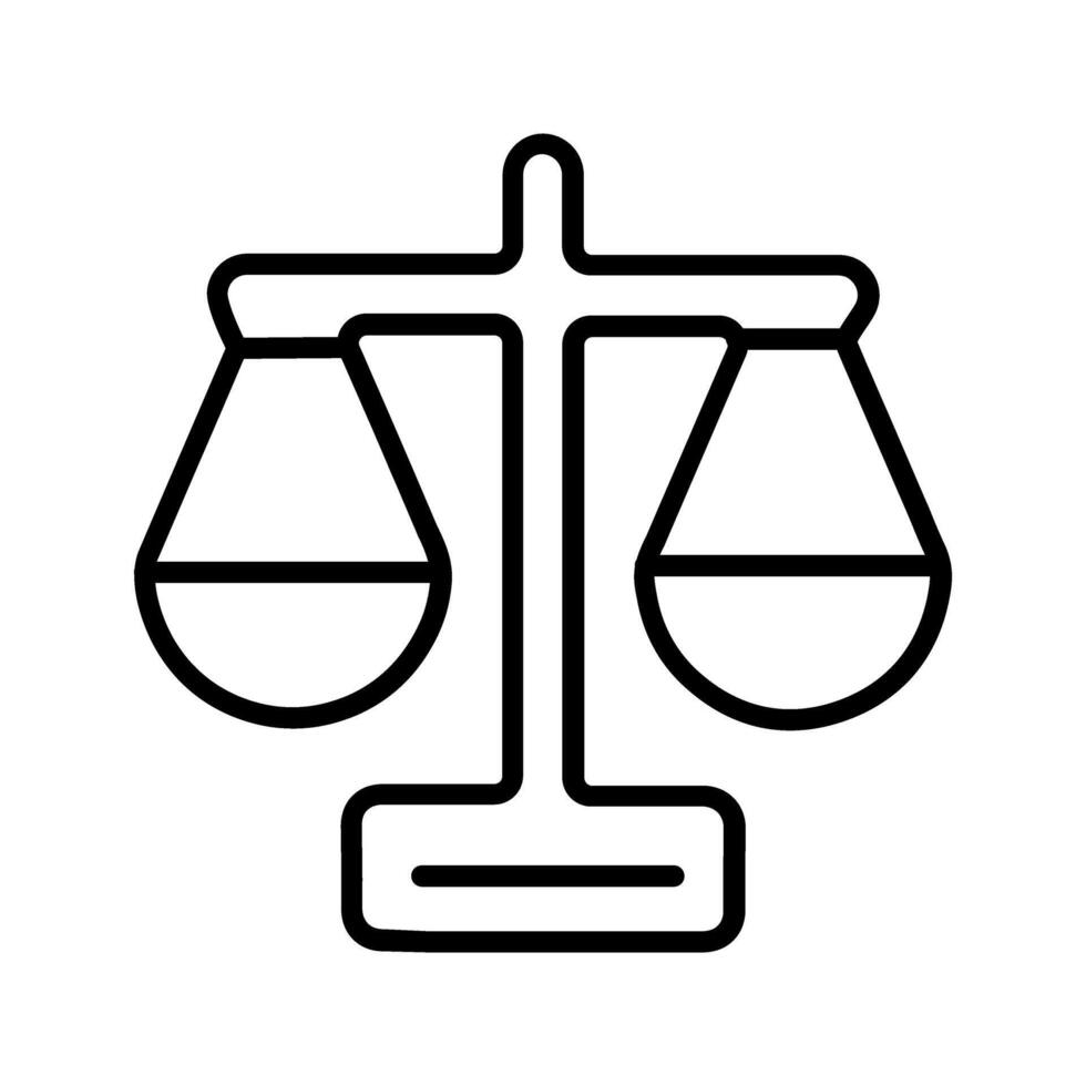 icona di vettore di legge
