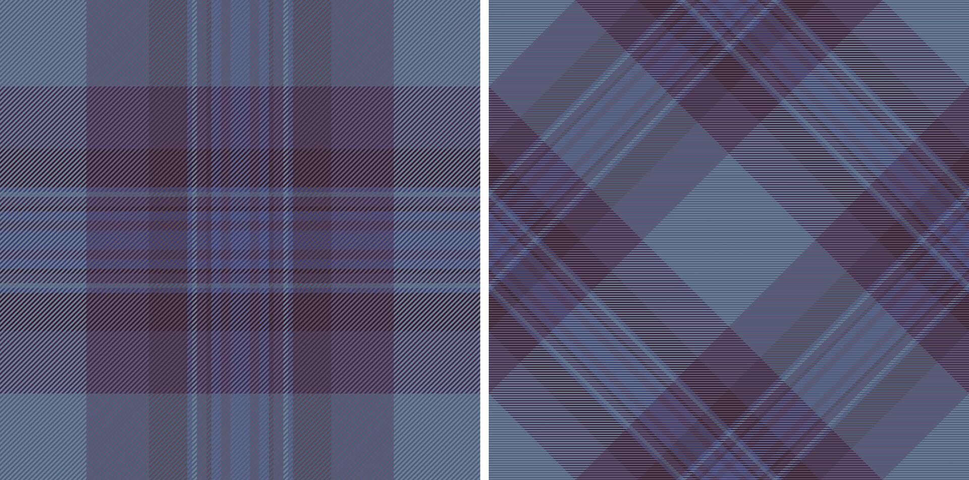 dai un'occhiata tessile modello di tessuto sfondo struttura con un' tartan plaid vettore senza soluzione di continuità. impostato nel buio colori per eco amichevole confezione idee prodotti.